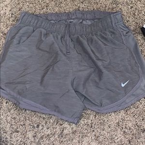 Light grey nike shorts